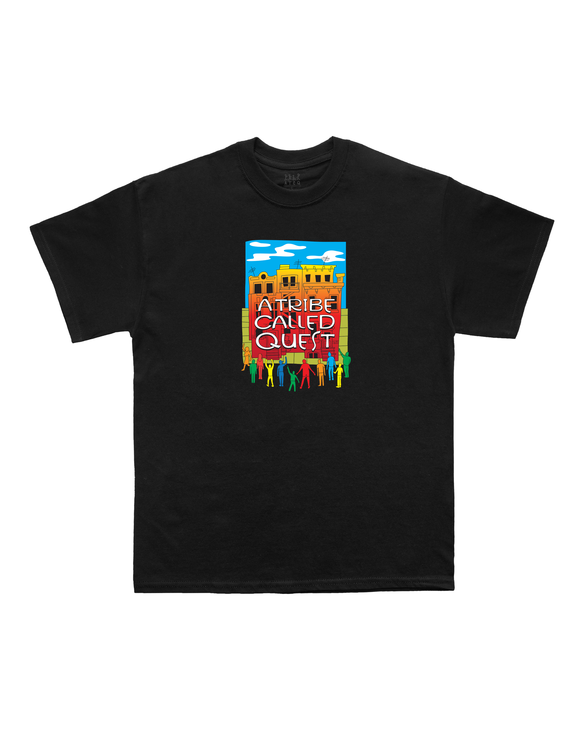 ATCQ People's Instinctive Travels Black Tee