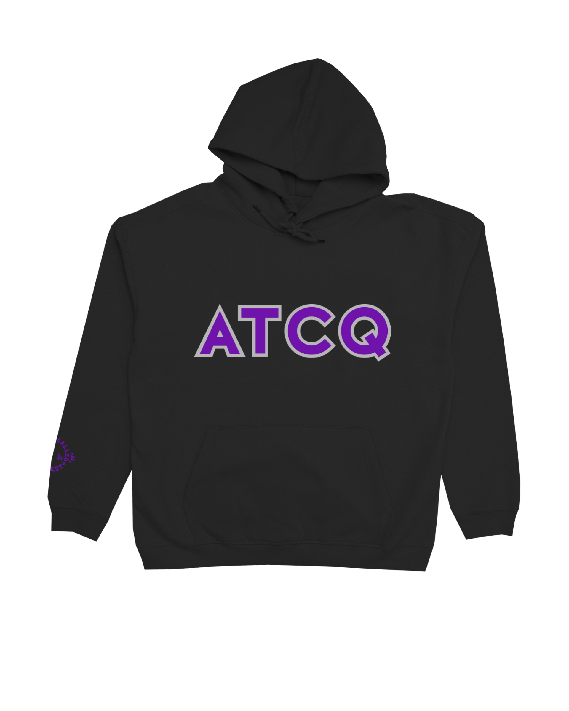 ATCQ Black Embroidery Sweatshirt