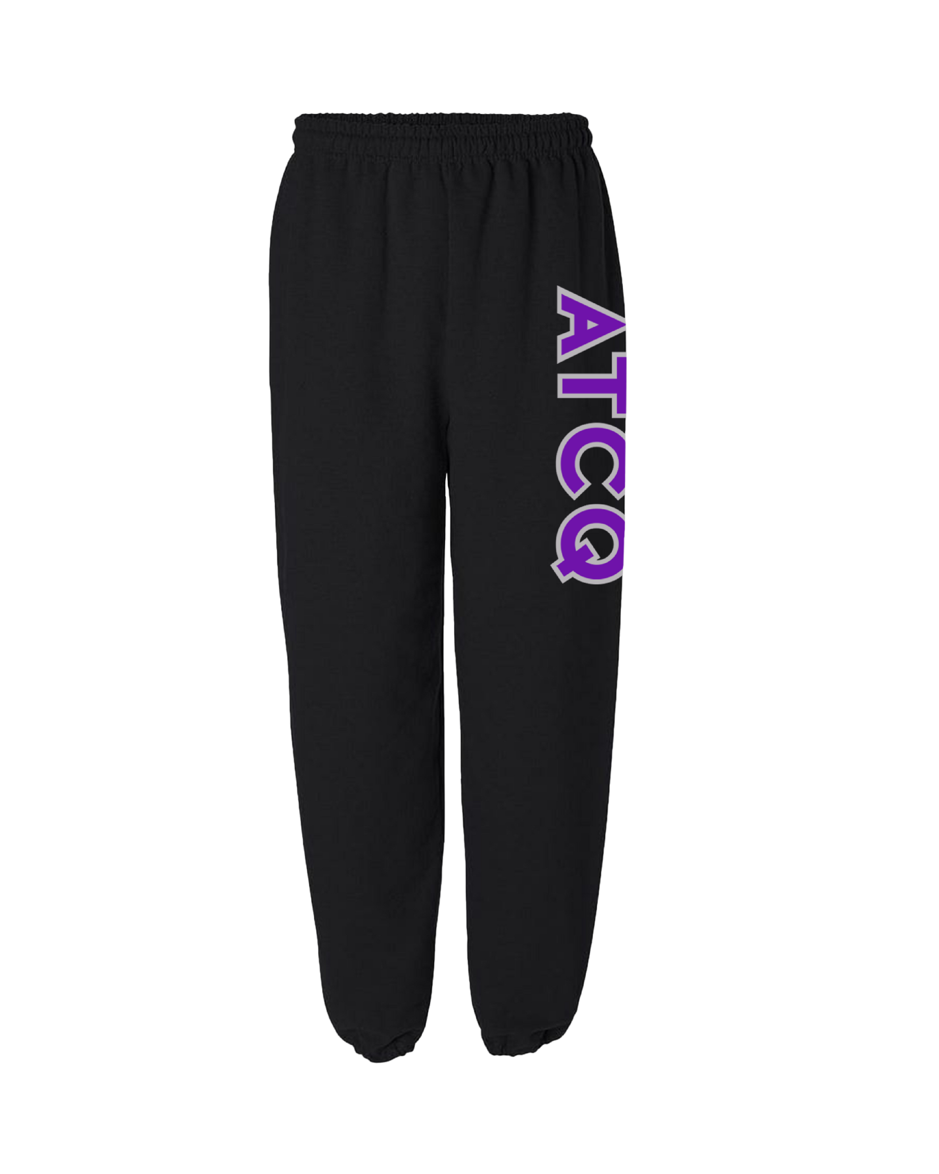 Atcq Black Embroidery Sweatpants 2x