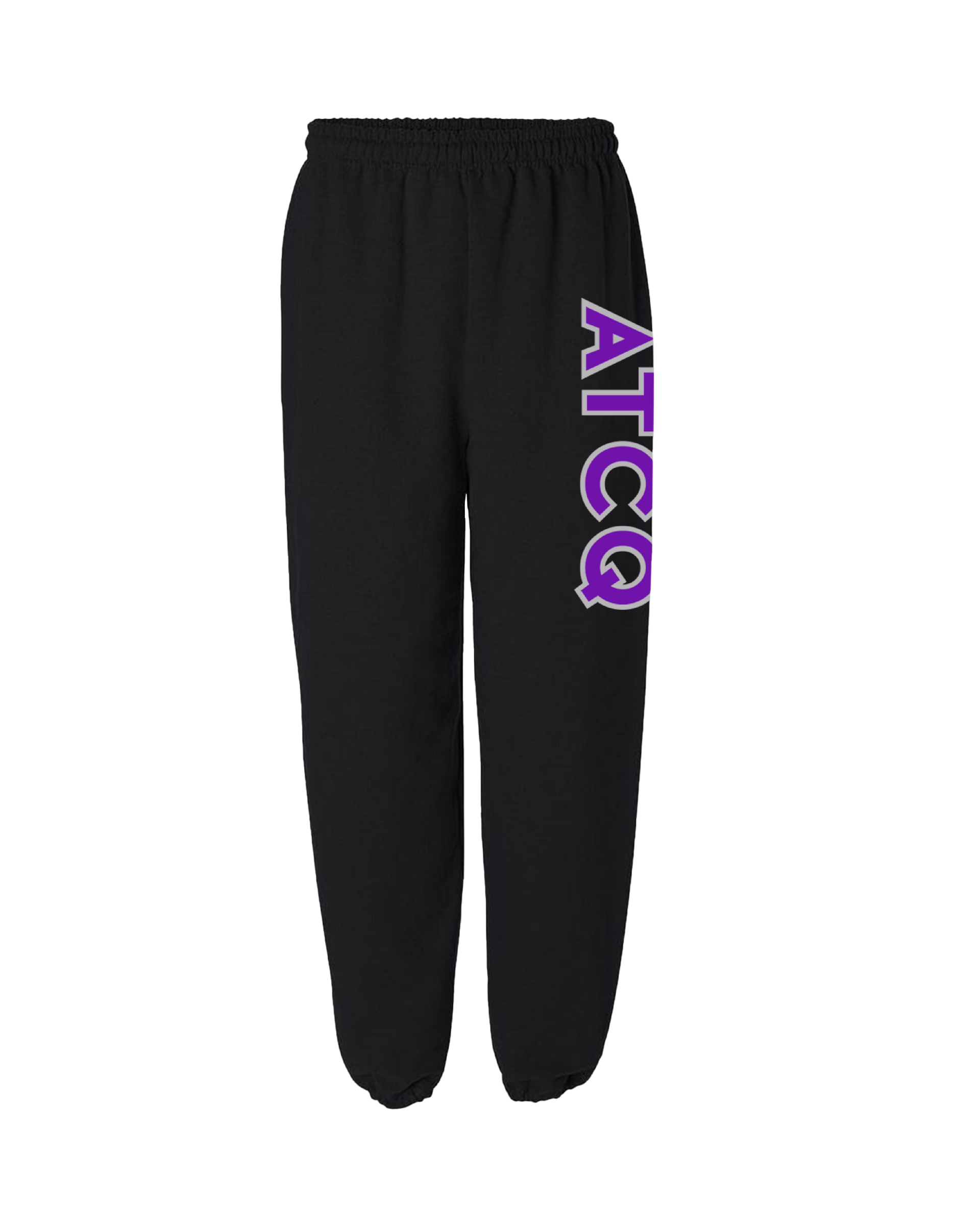 ATCQ Black Embroidery Sweatpants