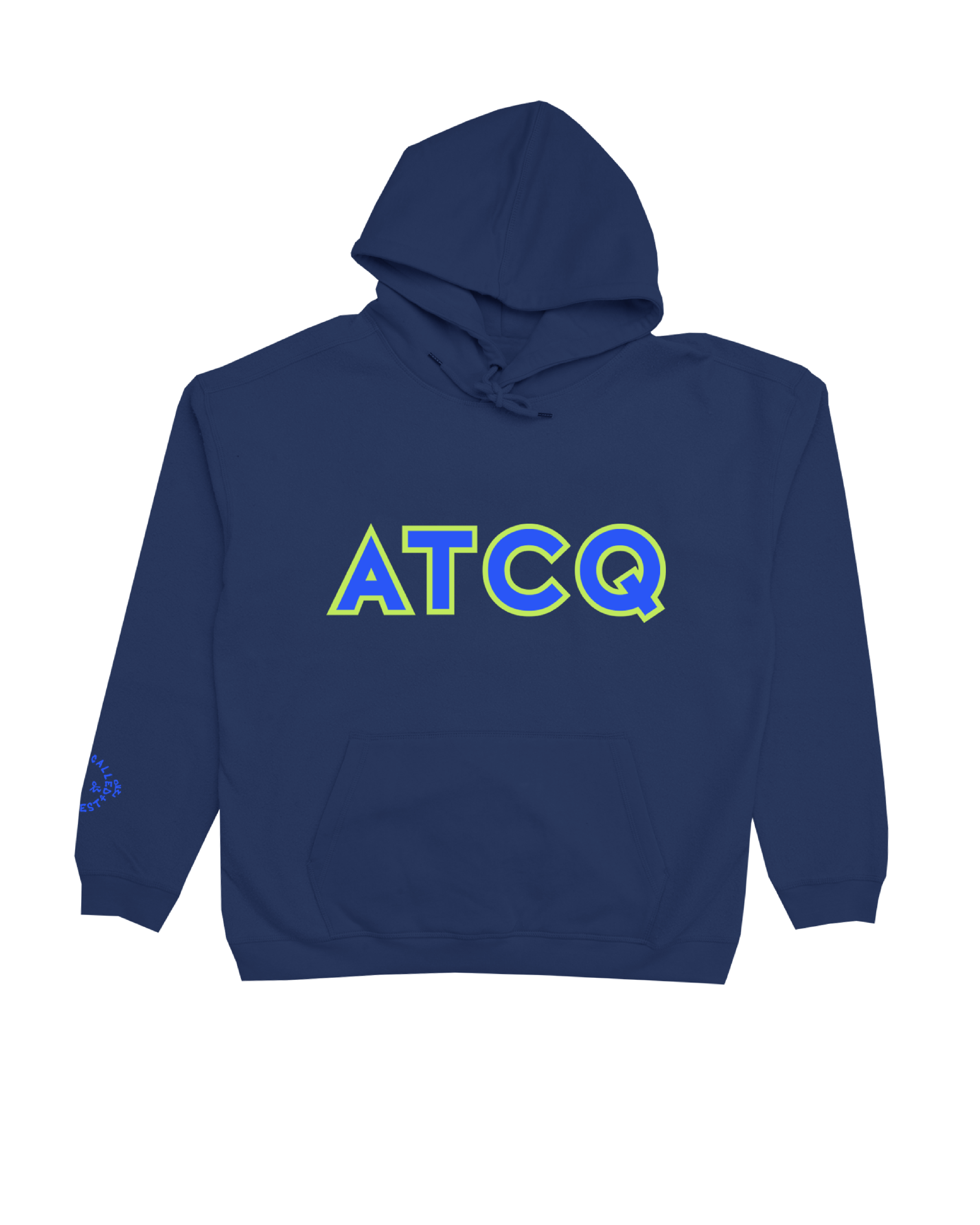 ATCQ NAVY EMBROIDERY SWEATSHIRT – A Tribe Called Quest Official Store