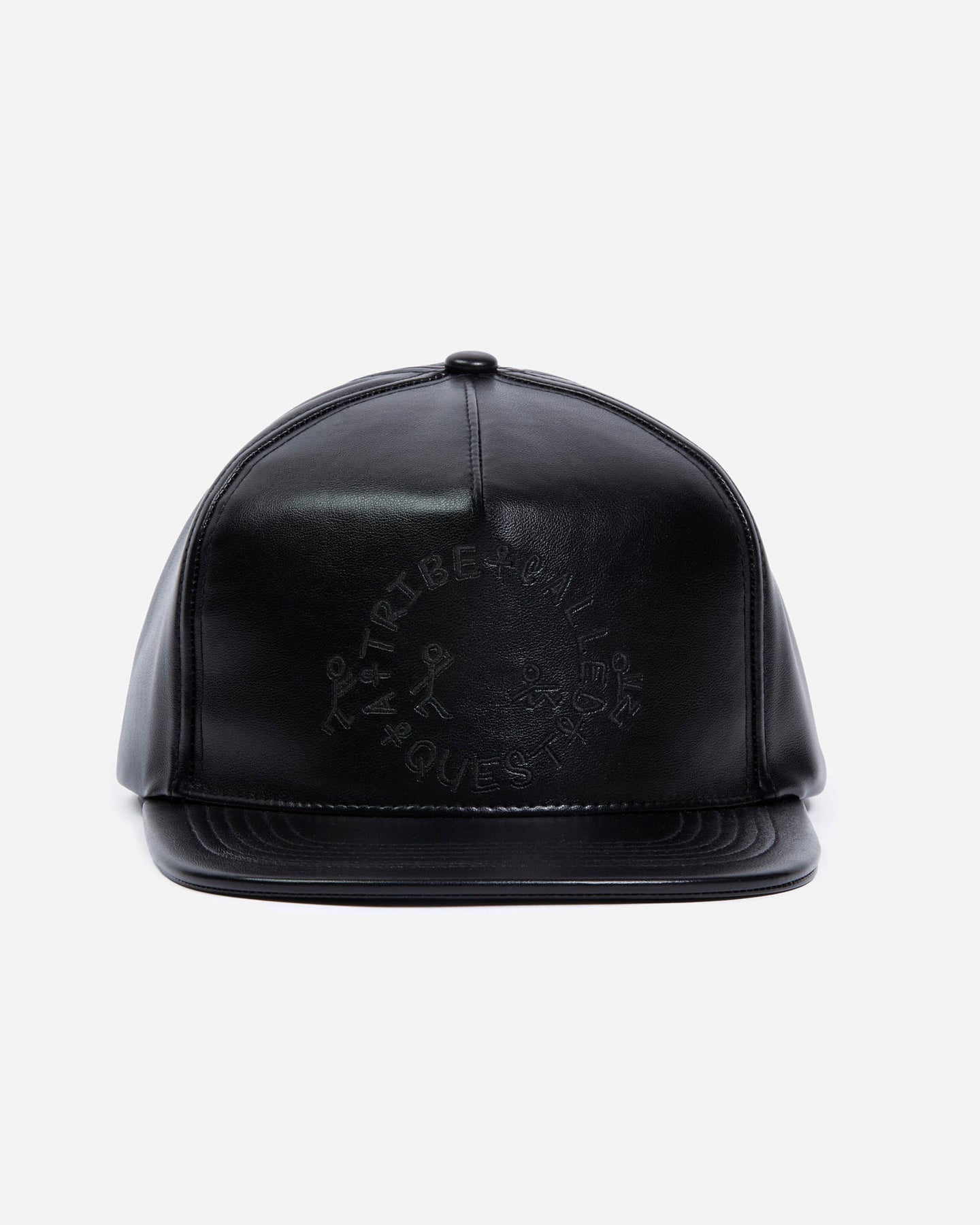 ATCQ Faux Leather Black Hat | ATCQ Official