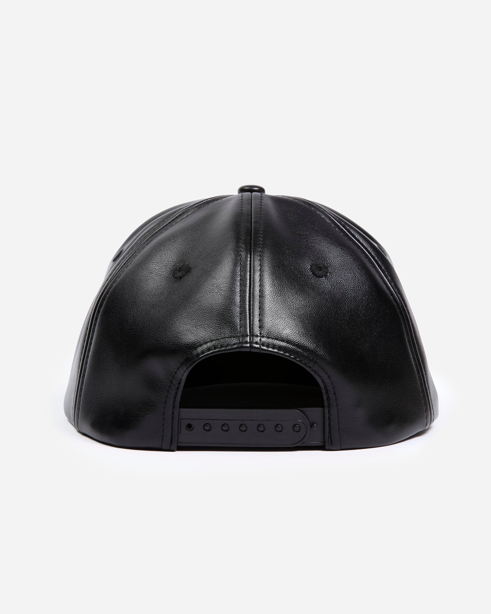 ATCQ Faux Leather Black Hat