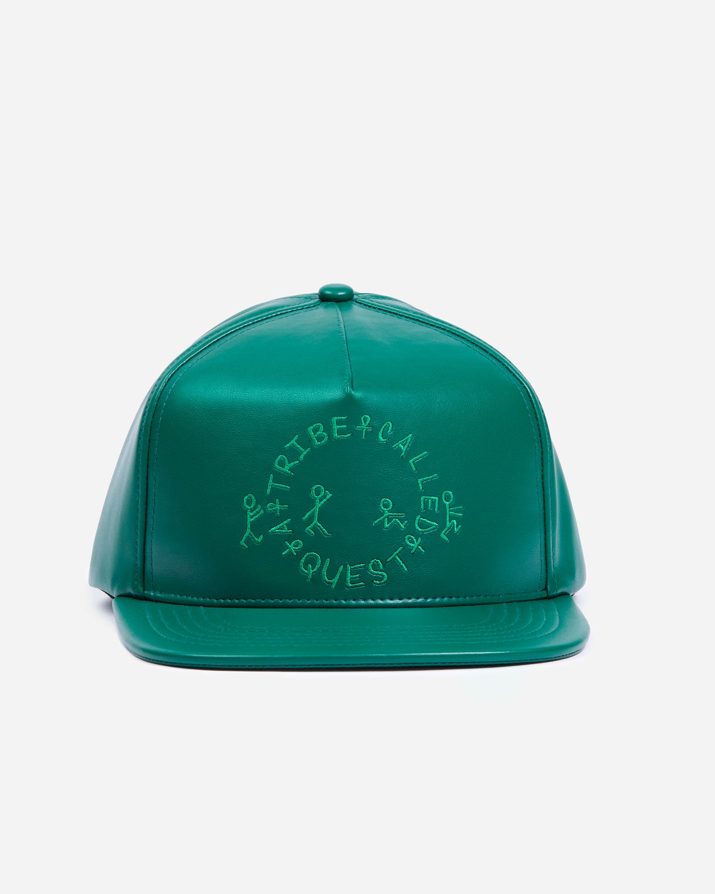 ATCQ Faux Leather Green Hat | ATCQ Official