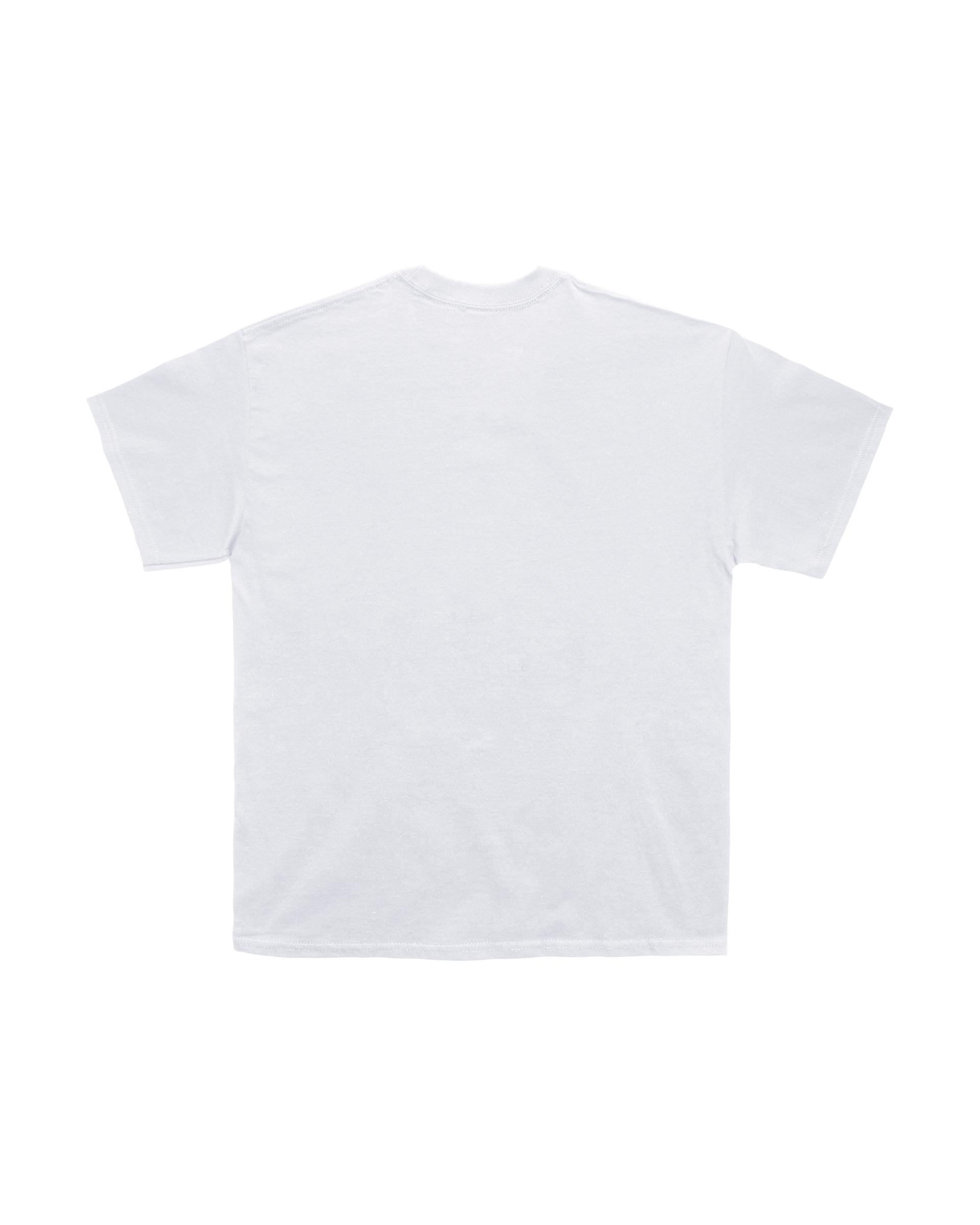 ATCQ Scribble Type White Tee