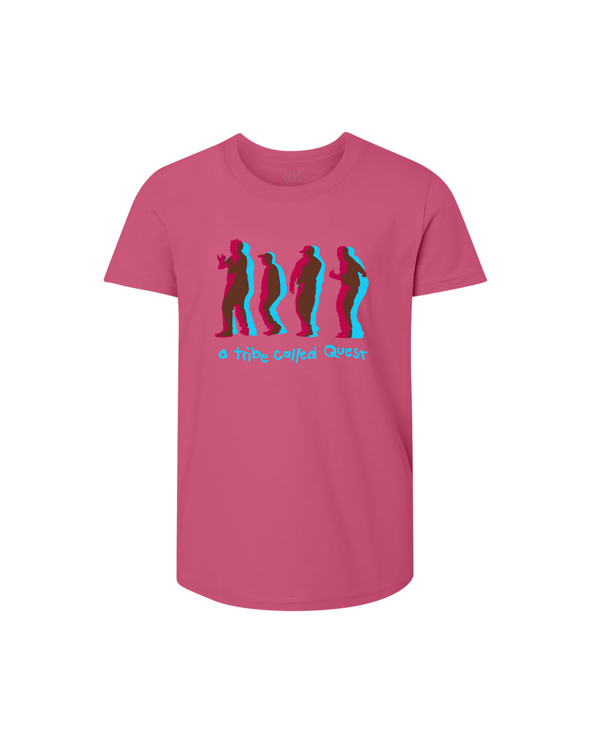 ATCQ Youth Silhouette Berry Tee