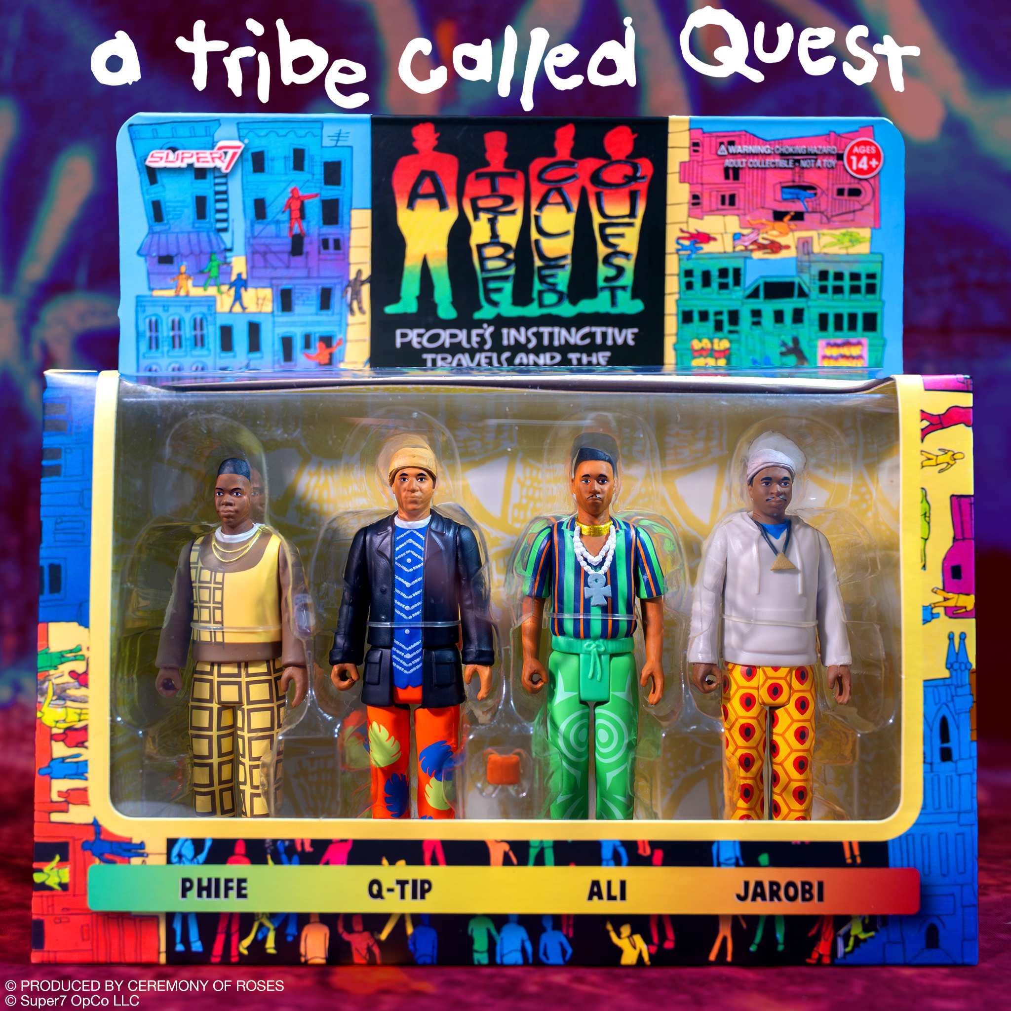 A TRIBE CALLED QUEST 3枚セット A TRIBE CALLED QUEST ReAction Figures Wave 01 - People's