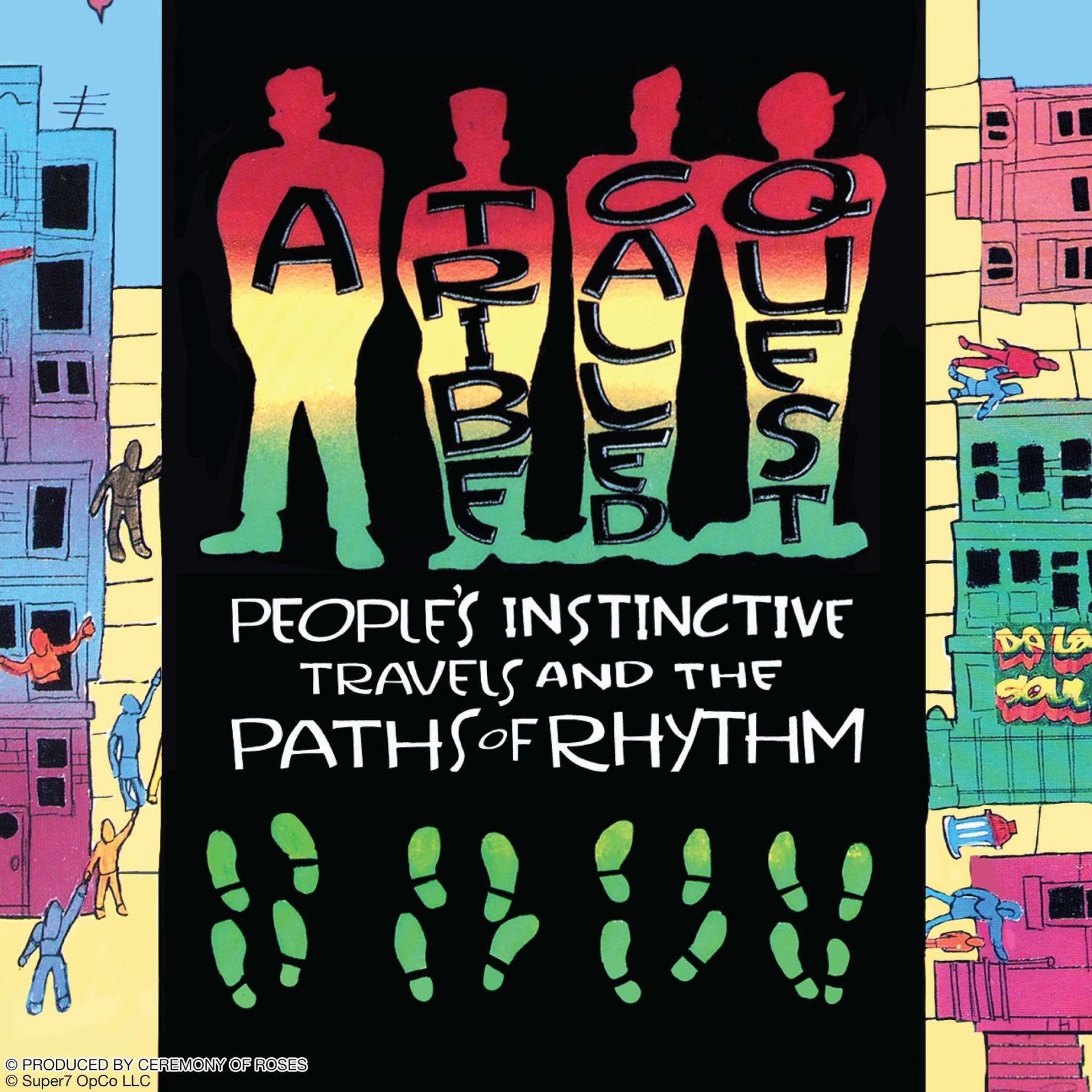 A TRIBE CALLED QUEST ReAction Figures Wave 01 - People's Instinctive Travels and the Paths of Rhythm  (4-Pack)
