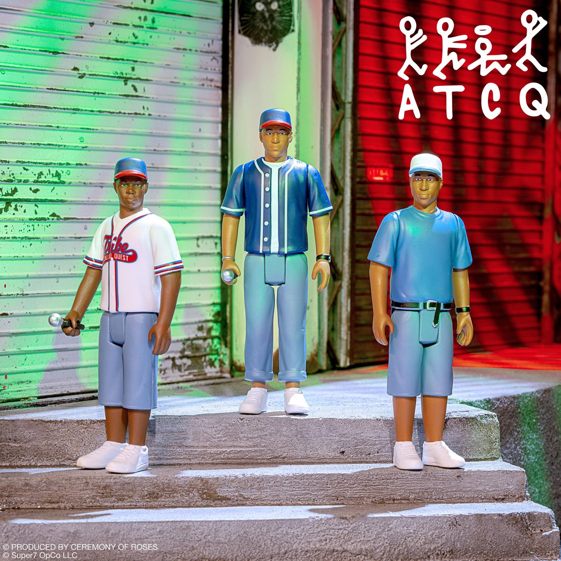A TRIBE CALLED QUEST ReAction Figures Wave 02 - The Low End Theory (3-Pack)