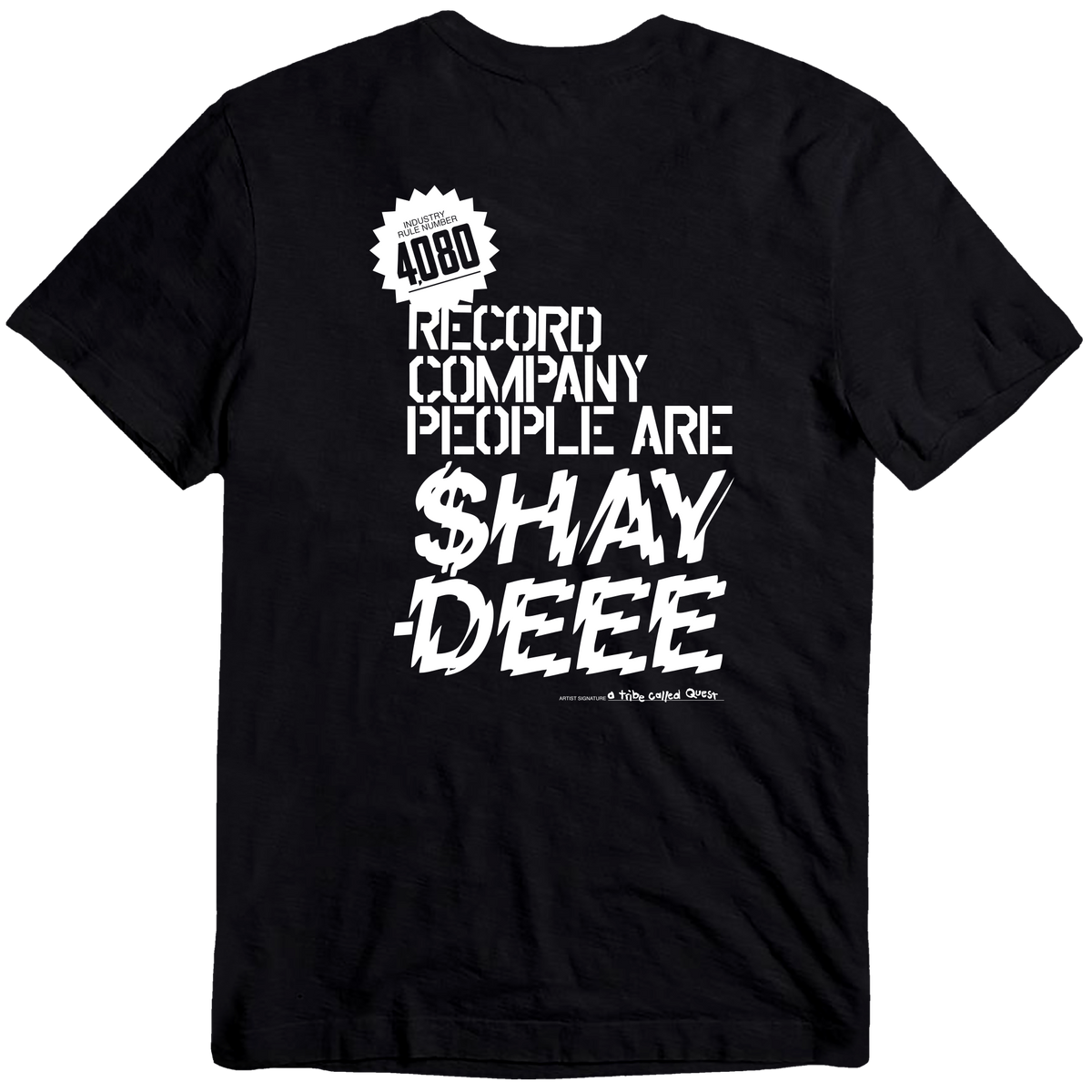Show Biz Black Tee