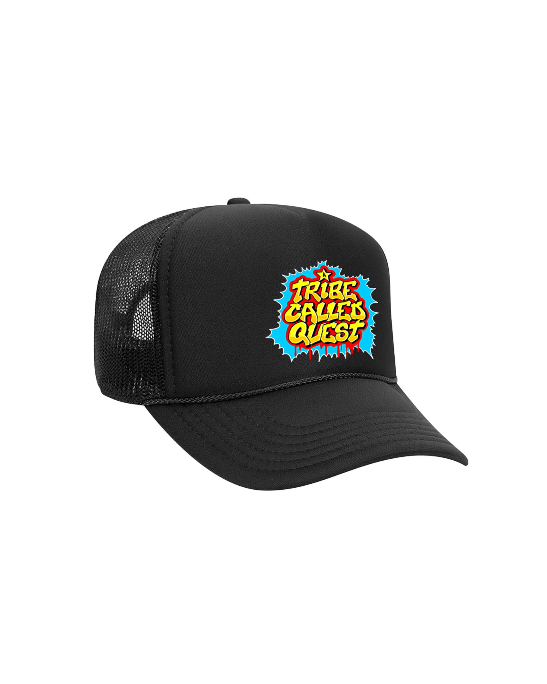 ATCQ Wild Style Black Trucker Hat